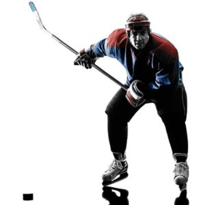 HOCKEY PLAYER 40657335_s